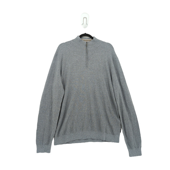 Ted Baker London Men 6 US XXL Waylayd Pullover Sweater Marl Gray Jumper Knit NEW